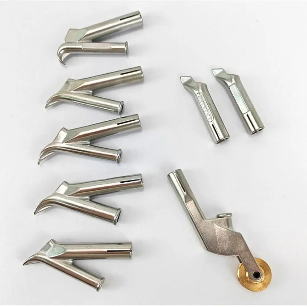 New 5mm Welding Nozzles 8mm Triangle Triangle Speed Nozzle Round Alloy Power tool accessories Hot Air Blower