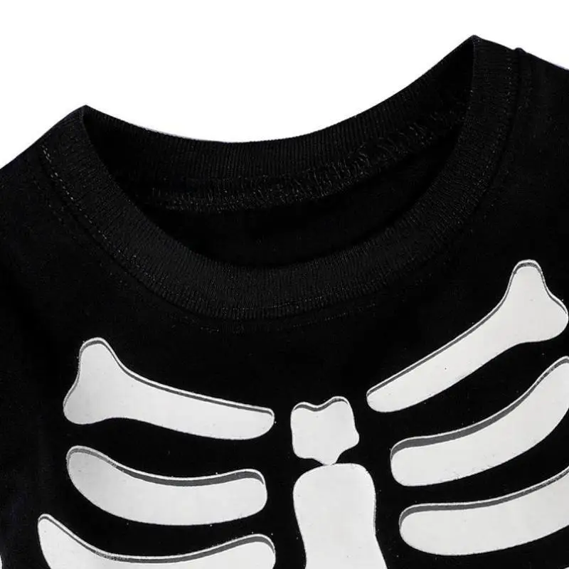 Meninos loween traje crianças abóbora esqueleto roupas engraçadas c crianças étnica palco wear primavera 2023 izt3948 senhoras faion