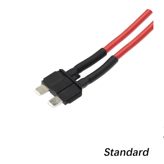 Car Dual line Simple Fuse Power Socket Standard Mini Micro 2 12V 24V Fuse Box Socket Non Destructive Modification Line