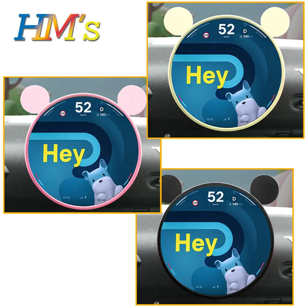 Compatible with MN J01 J05 2024+Car Silicone Protective Frame Edge Cover Navigation Screen Protector Accessories