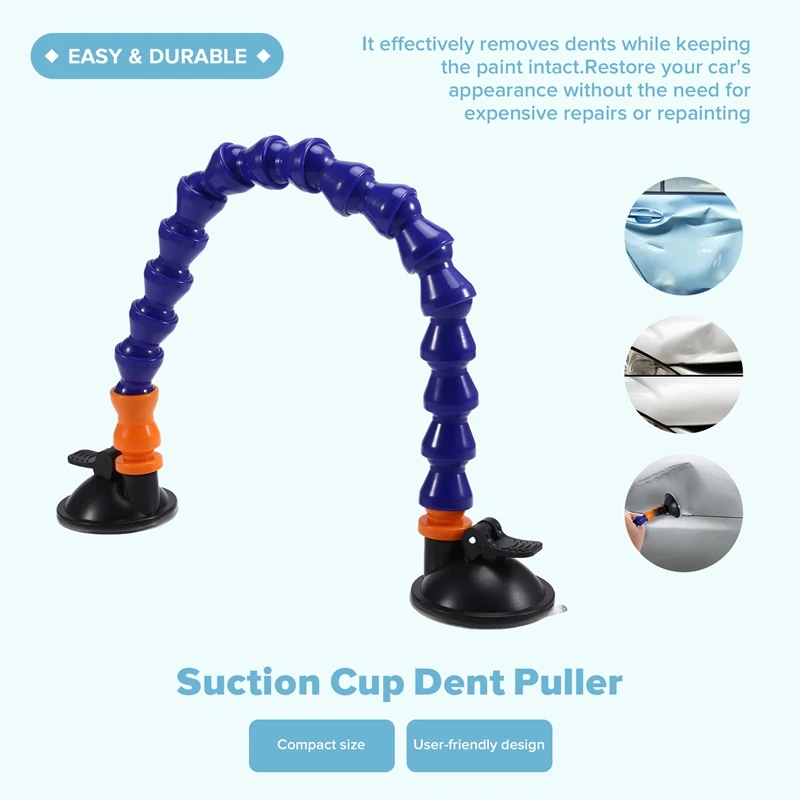 ABZY-Auto Depression Repair Tool Double Side Suction Cup Light Load Universal Joint Elbow Pit Dent Detection