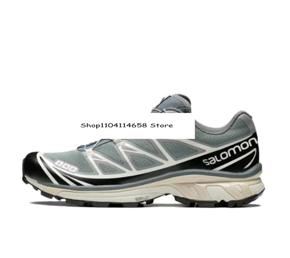 

SALOMON XT-6 RECUT Monument Phantom Low cut outdoor functional running shoes for men and women ancestral gray