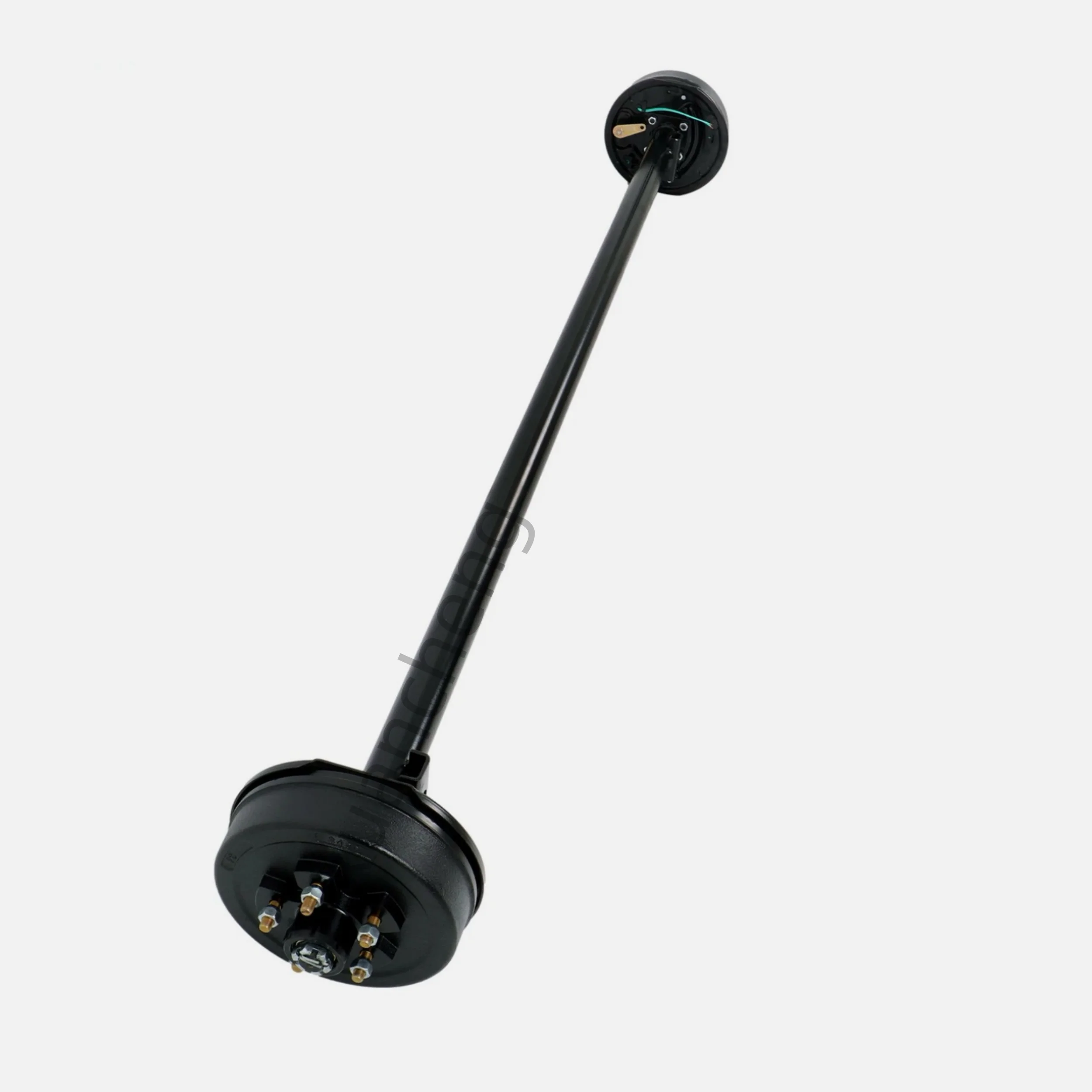 3500 lb trailer axle drop axle with brake drum, with suspension kit