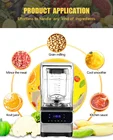 Multifunctional Blender Electric    Blender Fruit Ice Machine Food Processor