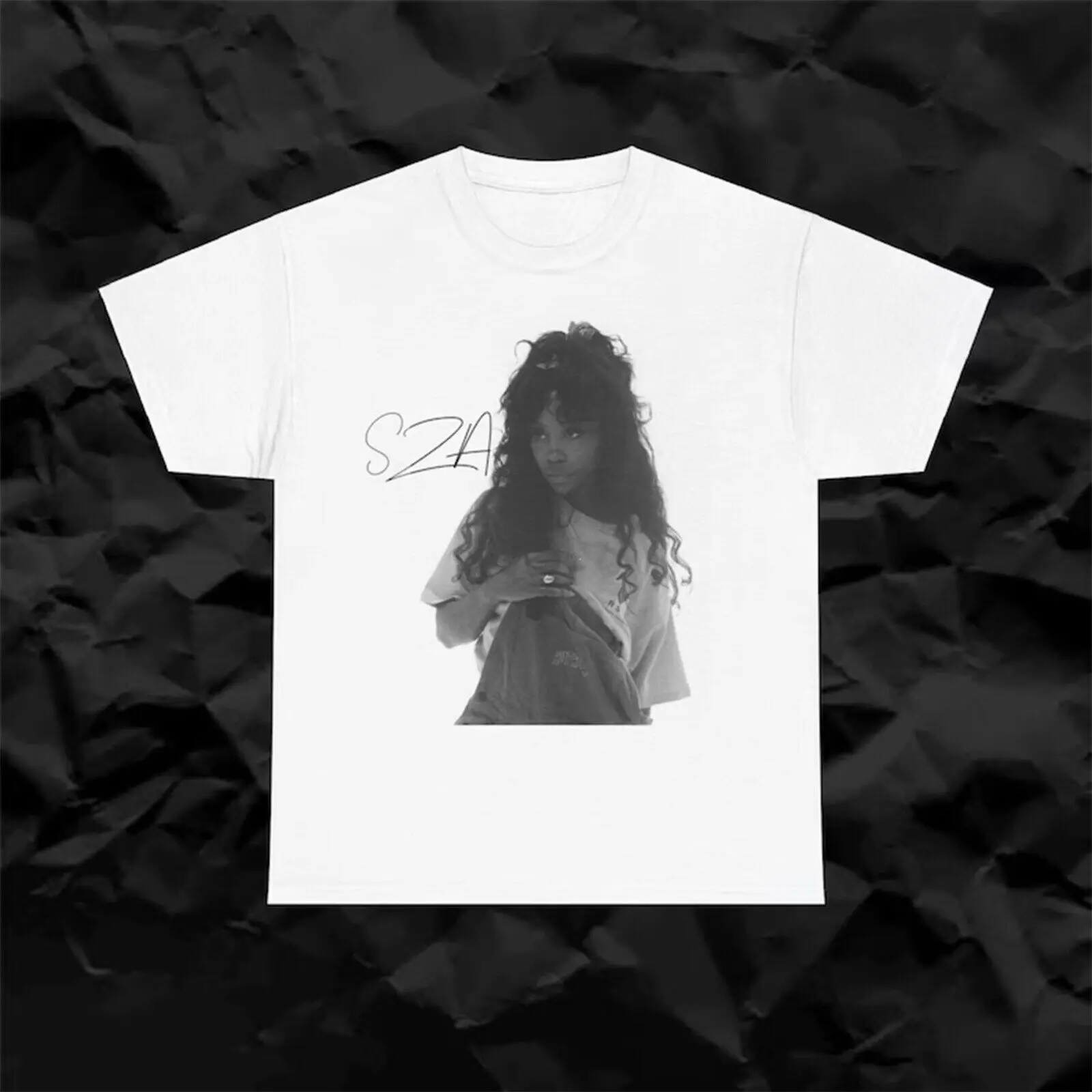 SZA-T-shirt graphique Sza, T-shirt rap, SOS, Cadeau unisexe, Interdiction Merch