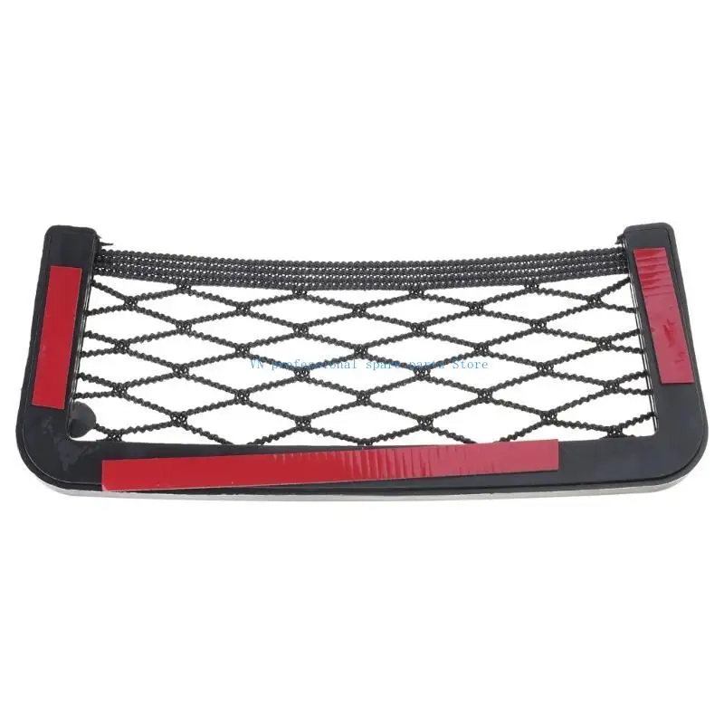41XA Automotive Organizers Mesh Bag Elastic Mesh Car Organizers Upgrades for Convenient Storage of Small Items in Car & SUVs