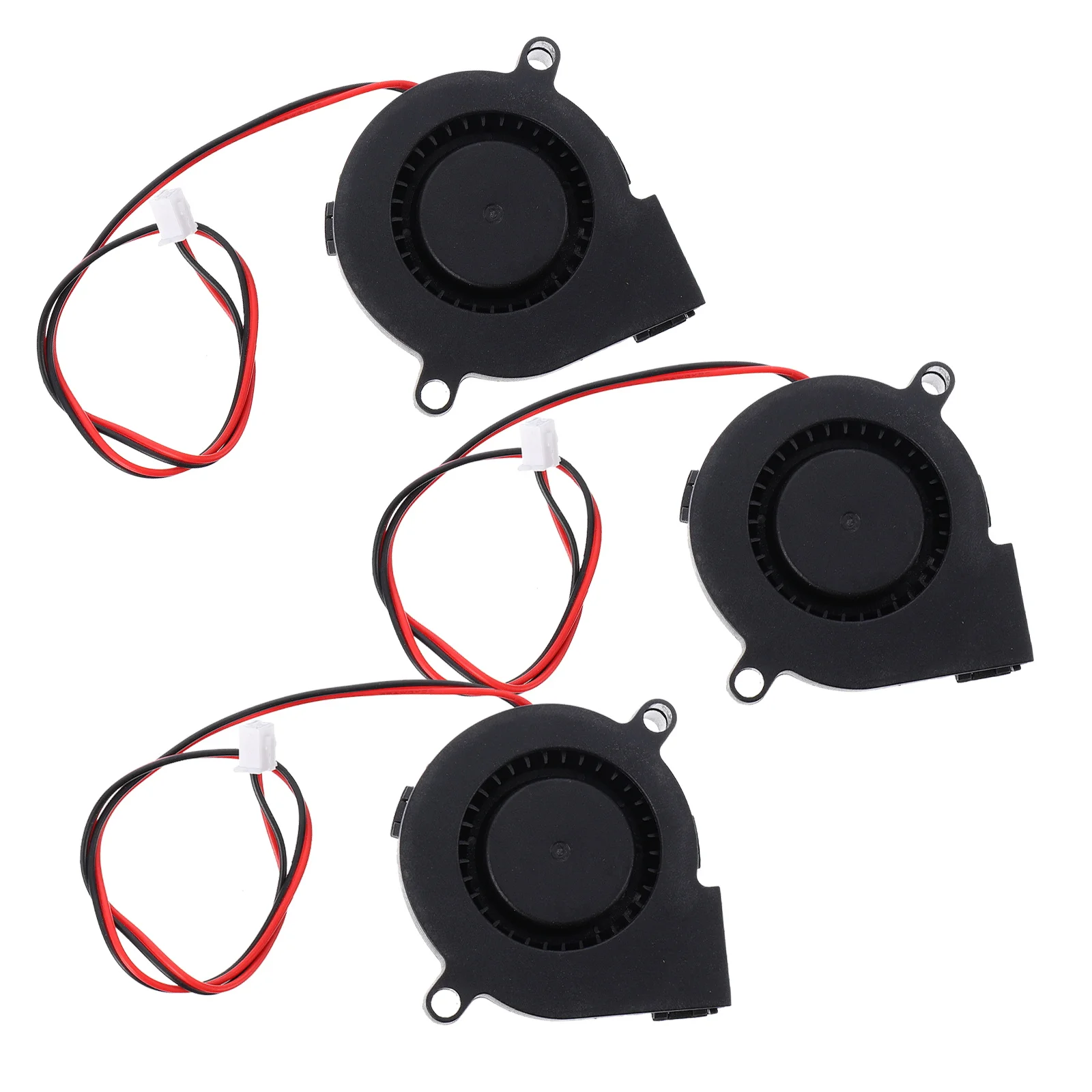 3 Pcs 3D Printer 12V Cooling Fan Blow Radiator Electric Accessories Abs Blower Cooler