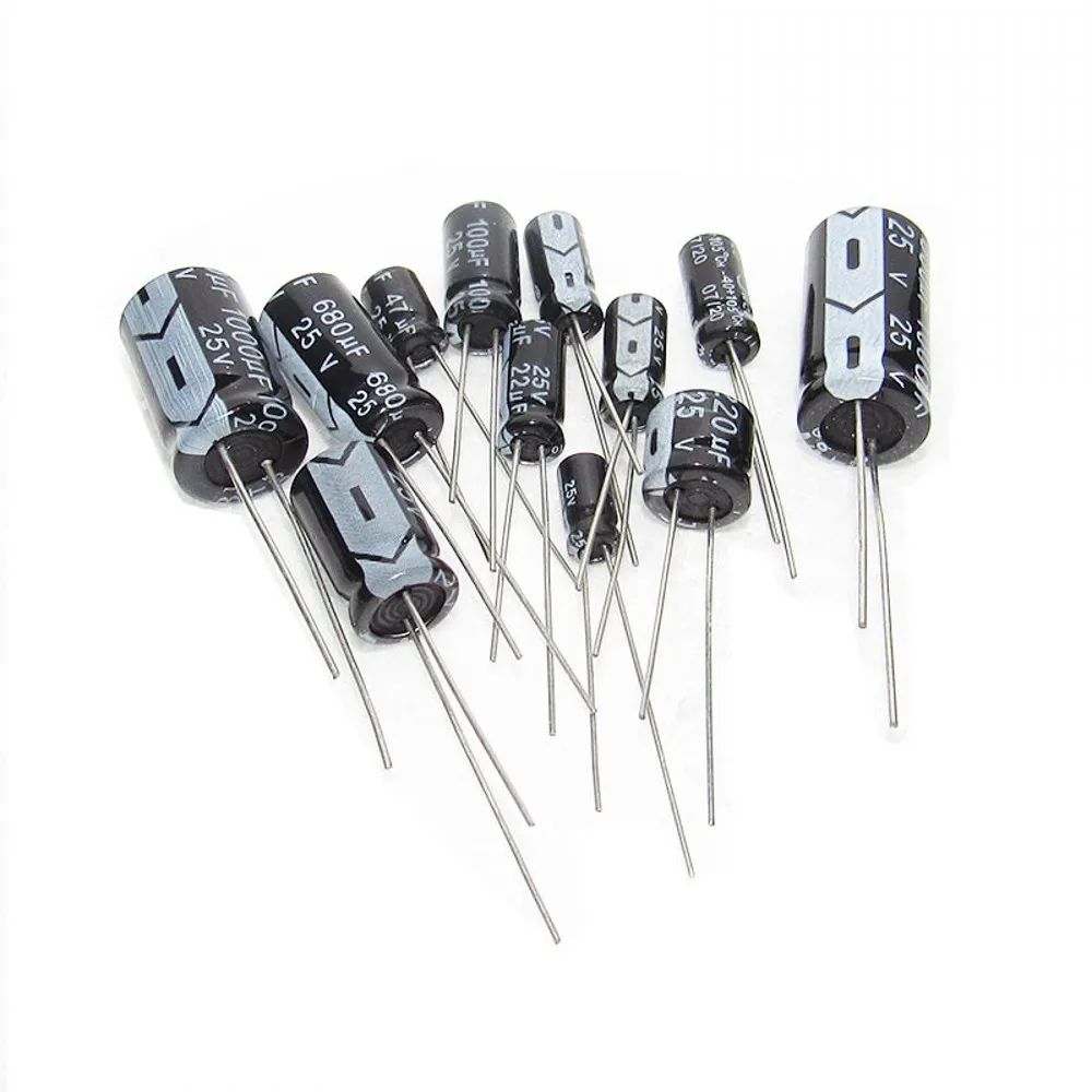 50V Aluminum Electrolytic Capacitor 1UF 2.2UF 4.7UF 10UF 22UF 33UF 47UF 68uf 470UF 100UF 220UF 330uf 1000UF 2200UF 3300UF 4700UF