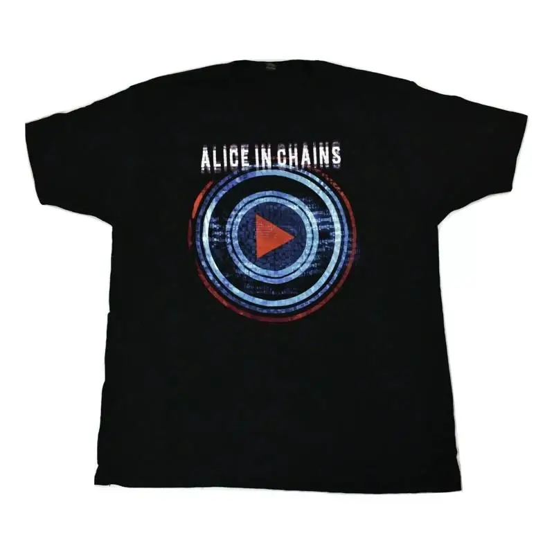 Alice In Chains Mens Played Here 2 Sided Tour T Shirt New Large