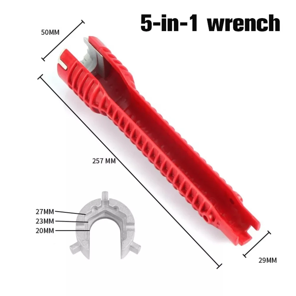 Llave de grifo, instalador de fregadero, tazón de inodoro, lavabo, baño, cocina, fontanería, más Herramientas de reparación e instalación