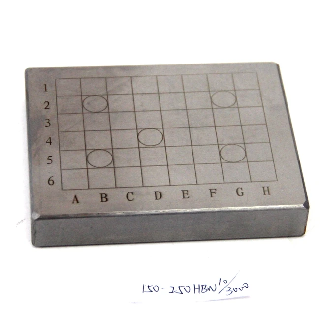 Portable Hardness Test Block HRA, HRC, HRB Rockwell Block / Brinell Block