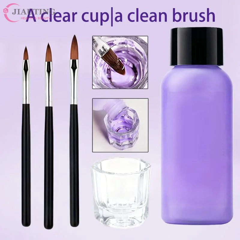 مجموعة من 10 قطع من مسحوق الأك - مراجعة Acrylic Powder Clear وسعره