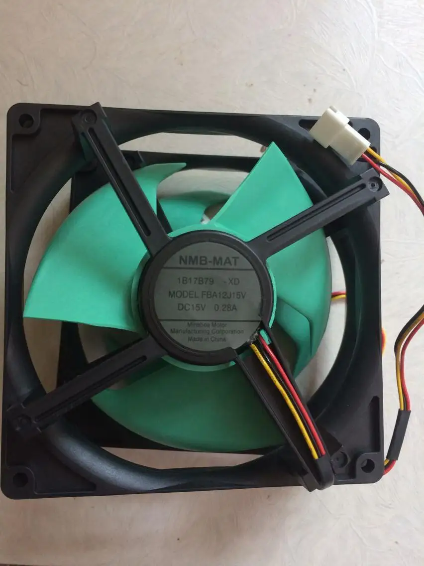 NMB-MAT MODEL FBA12J15V 15V 0.28A Fan Refrigerator