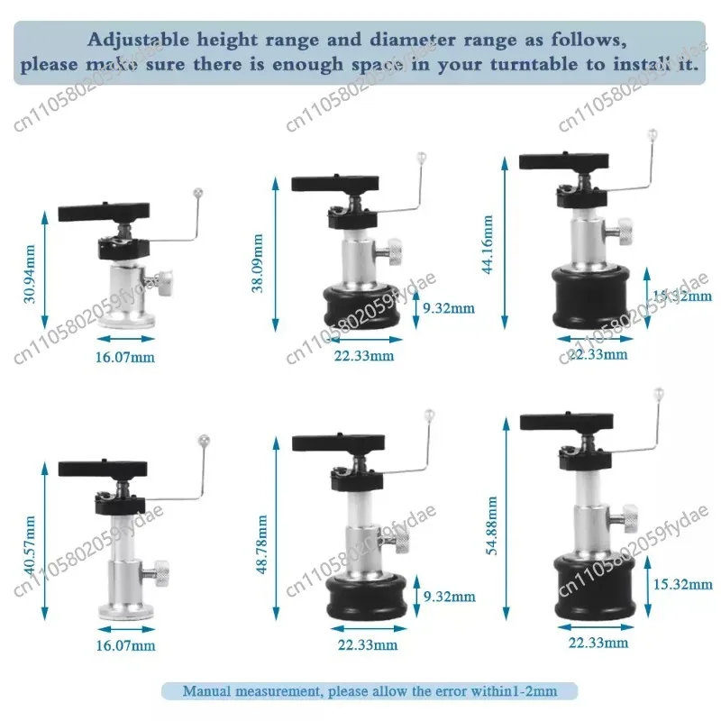 B37B-Adjustable Vinyl Record Player Tonearm Arm Lifter Device With Safe Hydraulic System For Turntable Record Players
