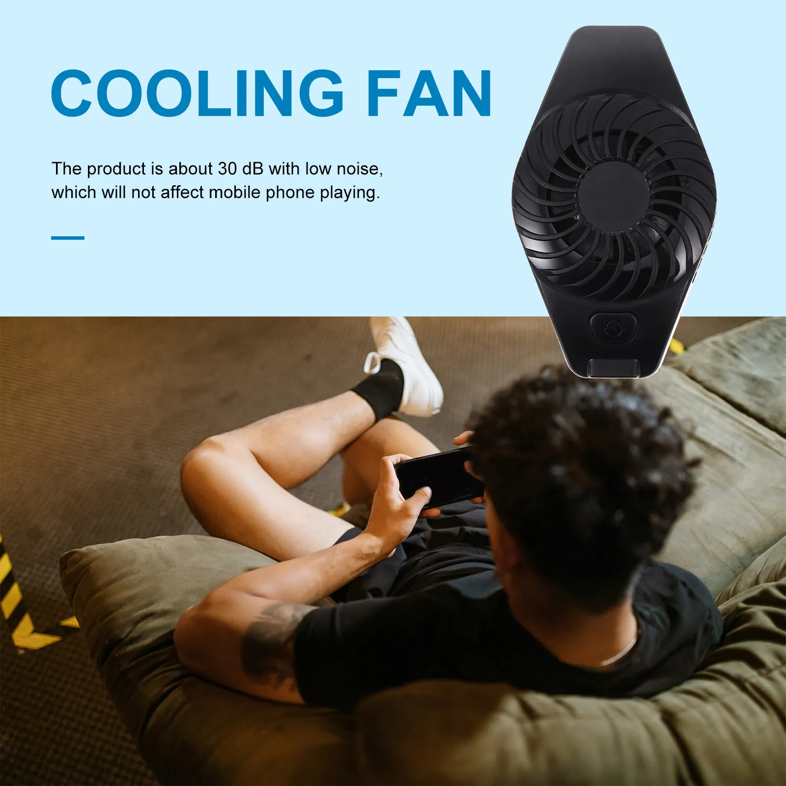 

Охладитель для телефона с полупроводниковой технологией охлаждения: эффективное снижение температуры для длительных игровых сессий, портативное устройство для охлаждения