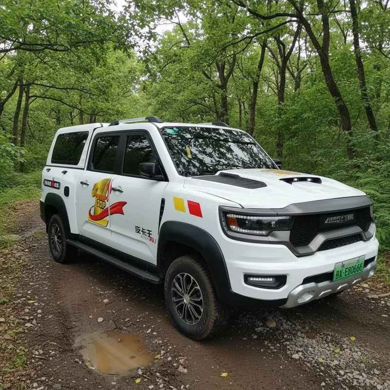 Conditioning Factory Direct Price Cost-Effective Pickup Truck Rainproof High Lid Farm Estate Work Vehicle