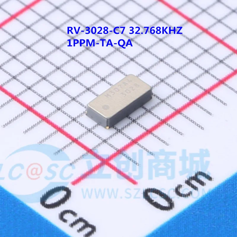 

10PCS 100% Original RV-3028-C7 -32.768KHZ 1PPM-TA-QA RV-4162-C7-32.768KHZ-20PPM-TA-QC SMD3215-8P