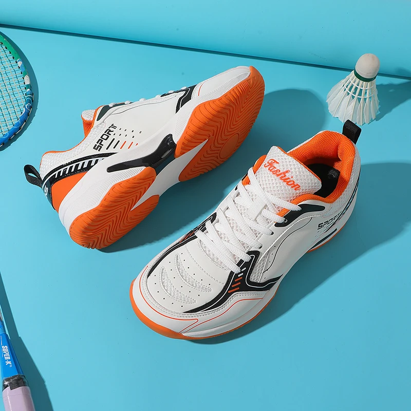 

Badminton Shoes Men's Outdoor Fitness Volleyball Shoes Large Size Indoor Lightweight Training Tennis Shoes Sizes 39-48