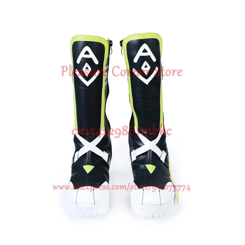 

Новинка в наличии, обувь для косплея Genshin Impact Kachina, аксессуар, реквизит Kachina, обувь из искусственной кожи для косплея CXFDGF5KI2025