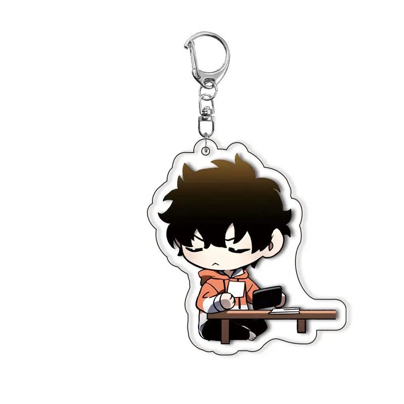 The 100th Regression of the Max-Level Player Anime Acrylic Keychain Cute Character Pendant for Keys Bag Backpack Gift