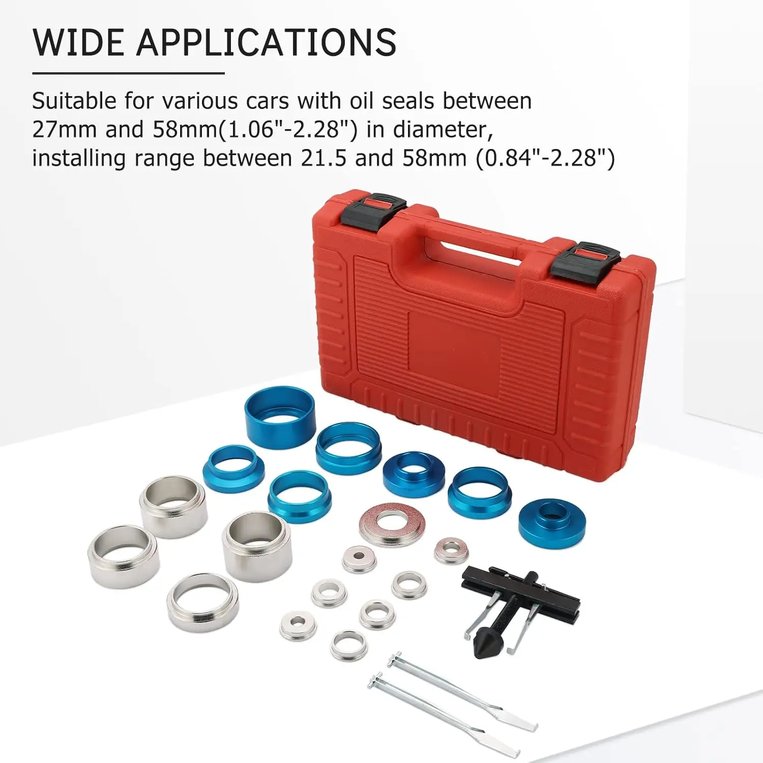 مجموعة مزيل وختم عمود الحدبات للعمود المرفقي | أداة سحب ختم الزيت #6