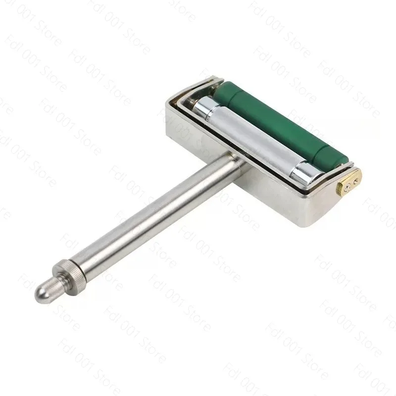 Manual Ink Printing Film Metal Anilox Roller Rubber Roller Ink Proofer Screw Type Rubber Roller Ink Sampler Tool