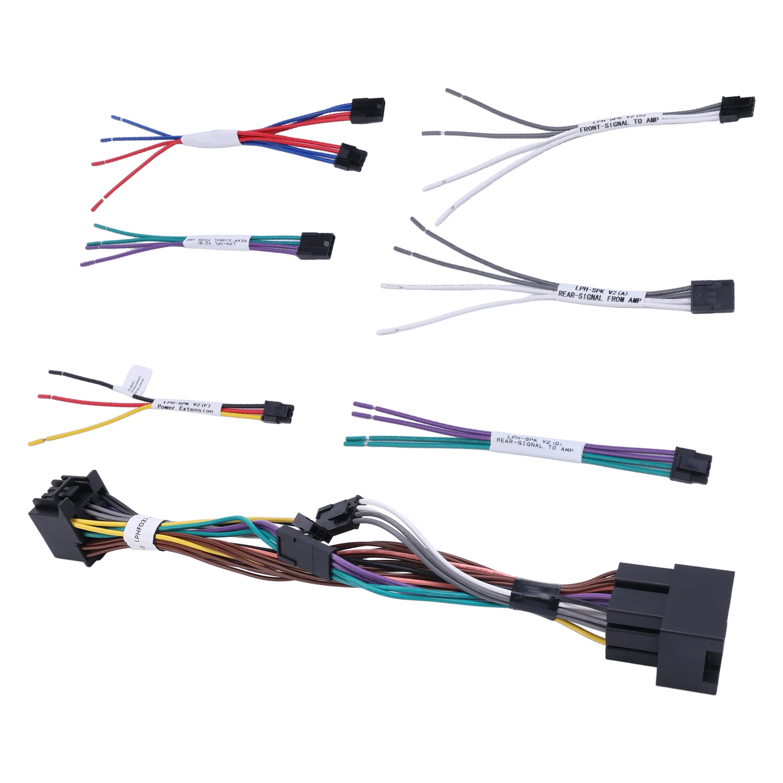T-Harness for Adding Amp, Loc, Or DSP for Ford 2018-Up Replace LPHFD31