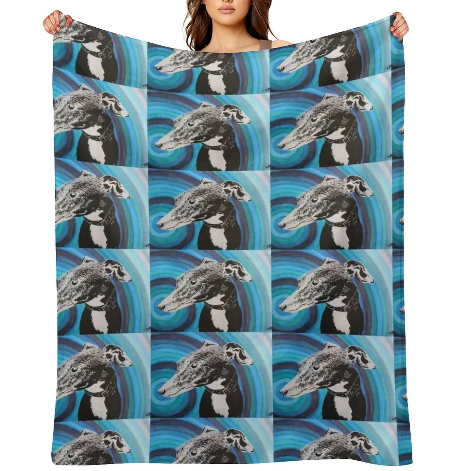 

Greyhound Throw Blanket Single blankets ands blankets and throws Soft Big Blankets