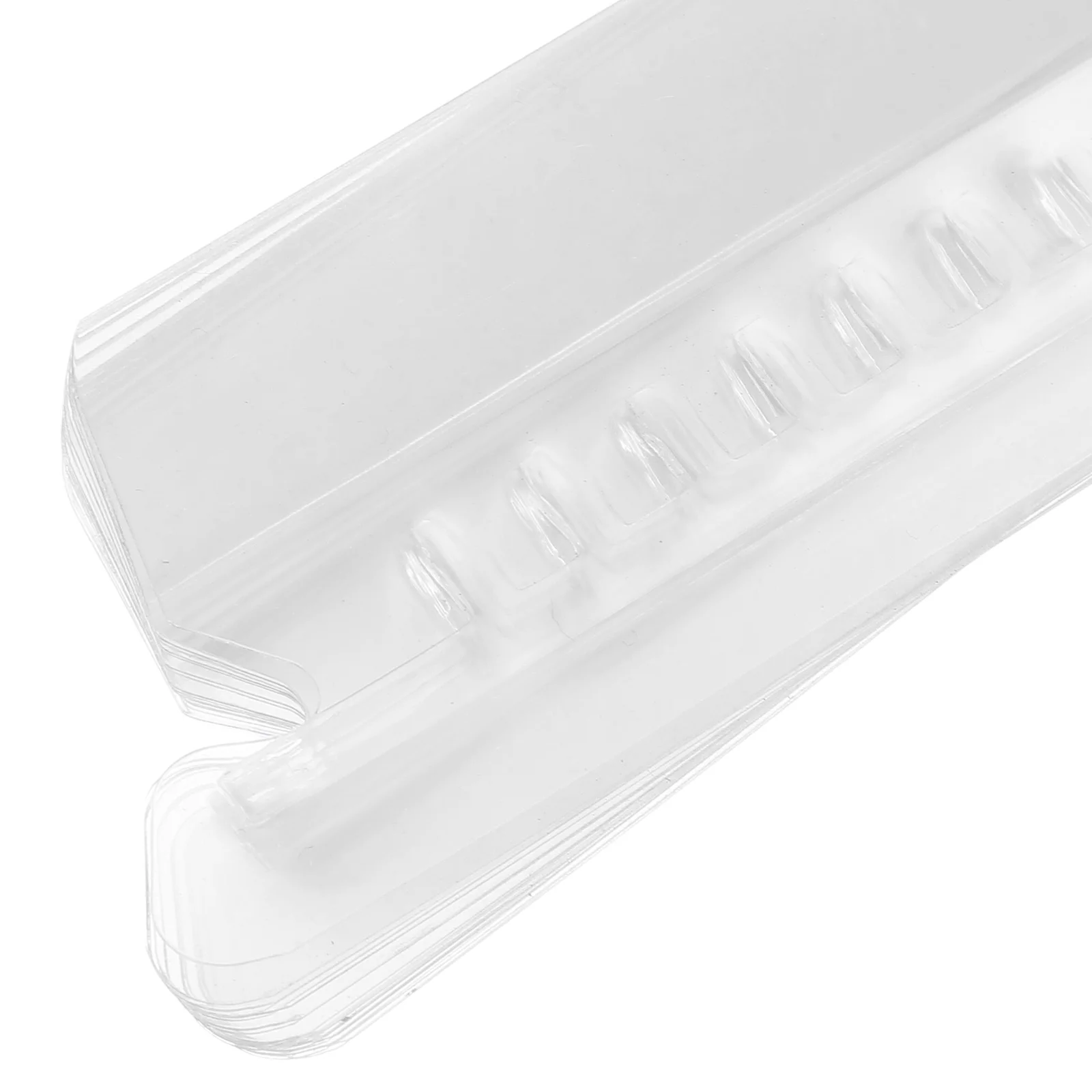 100 قطعة من علامات تبويب مجلد الملفات المعلقة، علامات تبويب مؤشر PVC لتنظيم المستندات المنزلية والمكتبية والتصنيف