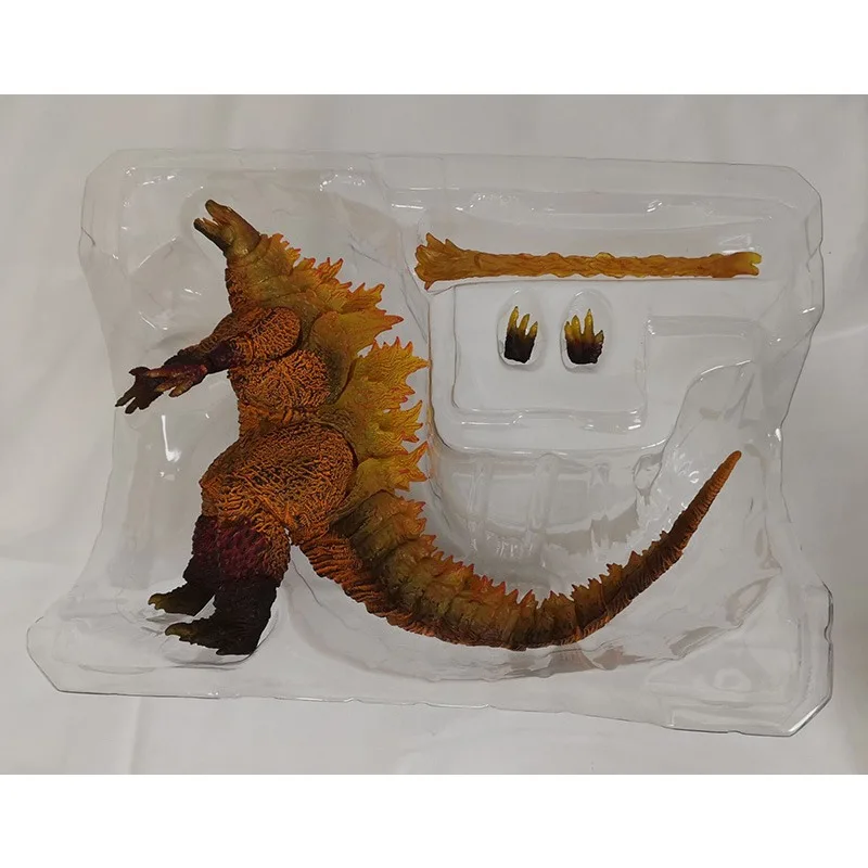 Boxed New Classic Movie Anime 2019 SHM Burning Godzilla Dinosaur Kawaii Figure PVC Model Toys Doll Ornament Gifts - view 4
