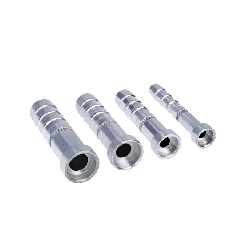 

AC Weld Fitting Aluminum Weld-on Barb Fitting for Automotive AC Air Conditioning Pipe