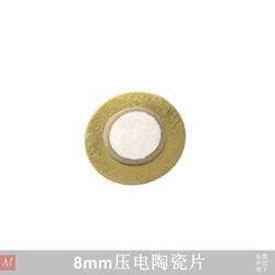 Elemento piezoelettrico da 8 mm Mini elemento piezoelettrico PZT