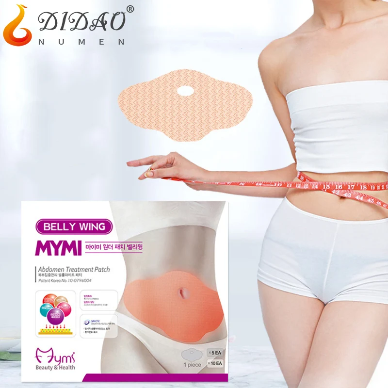 10PCS New Slim Belly Patch Abdomen Fat Burning Cellulite Lose Weight Tool Women Men Weight Loss Products