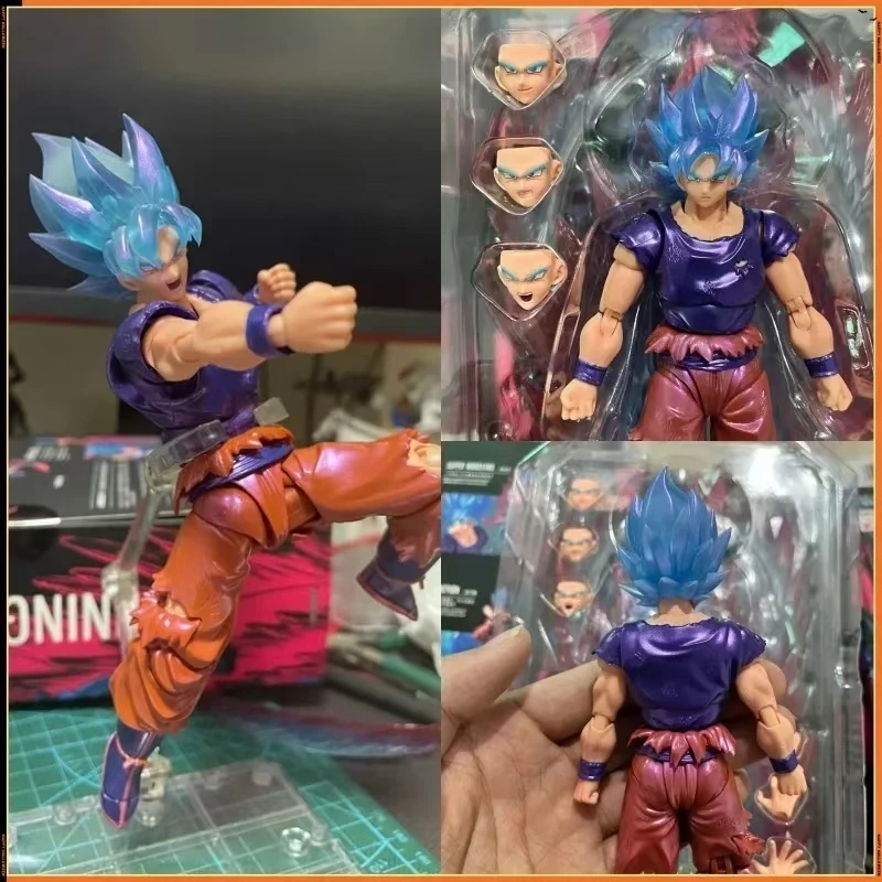 Figurines d'action Dragon Ball Demoniacal Anime, Fit Martialist Forever, Goku Golden Storm, Royal Blood SHF, Butter Toy, Modèle en stock