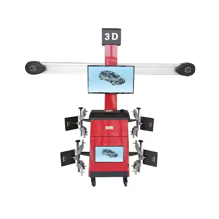 Multi-Language 3D Wheel Aligner High Precision Four Wheel Alignment Machine CE Certified For Auto Repair Workshop