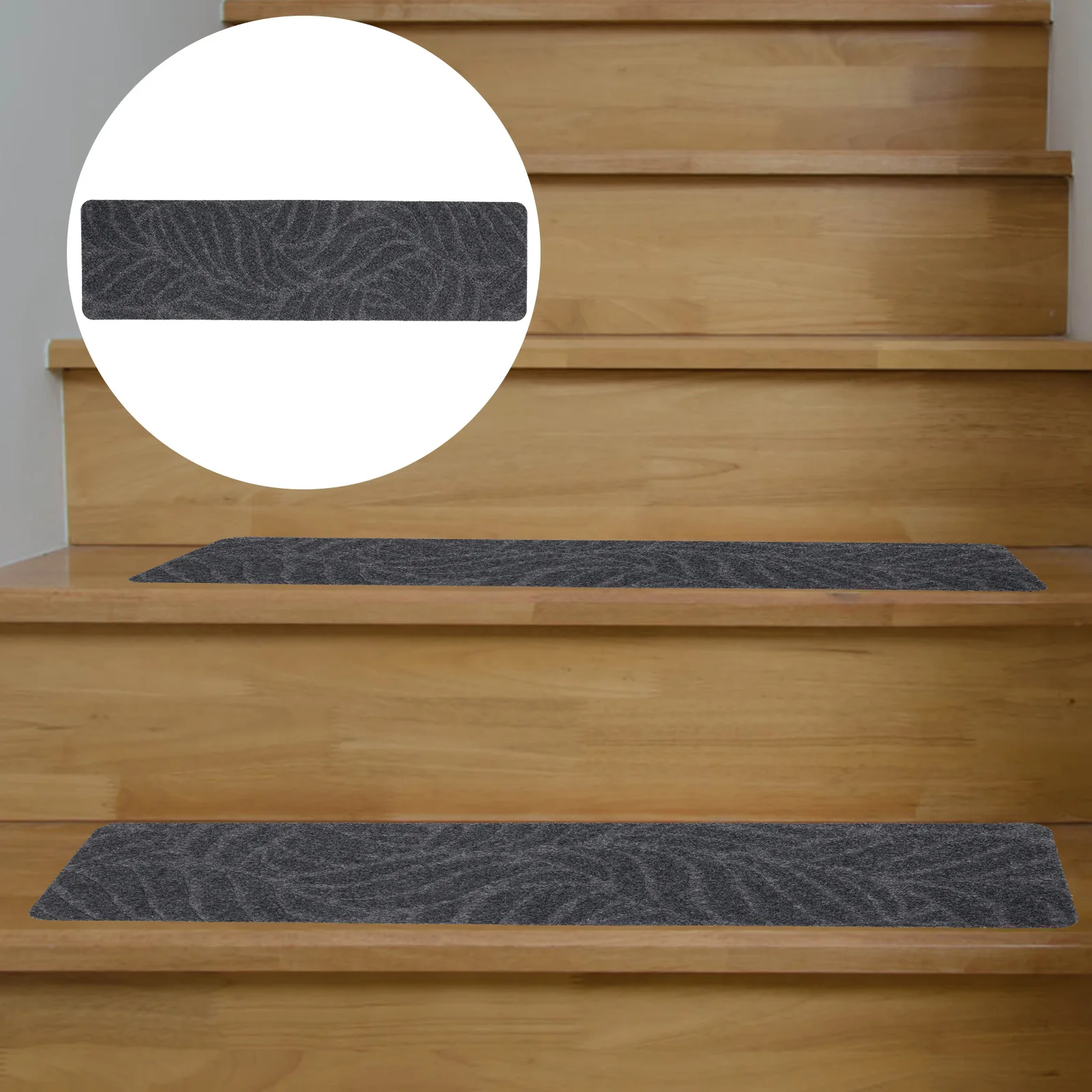 

4 Pcs Non-slip Mat Safety Stair Stickers Mats Back Stairs Pads Removable Treads Runner Indoor
