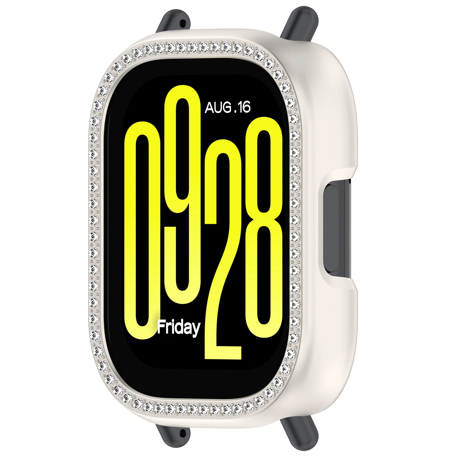 Hohle Diamant-PC-Schutzhülle für Redmi Watch 5 6 Active 5 6 Lite Zubehör, Rundum-Bumper-Rahmen-Schale, Abdeckung für Redmi Watch 5 Active – Detail 7