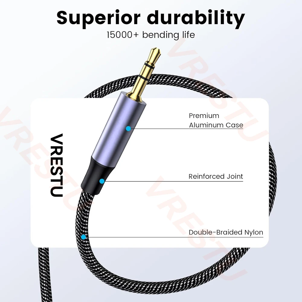 USB do 3.5mm kabel Adapter gniazda Jack 3 5mm 2m zestaw słuchawkowy z głośnikiem pulpit PC linia Audio pomocniczy Stereo переходник USB на 3.5