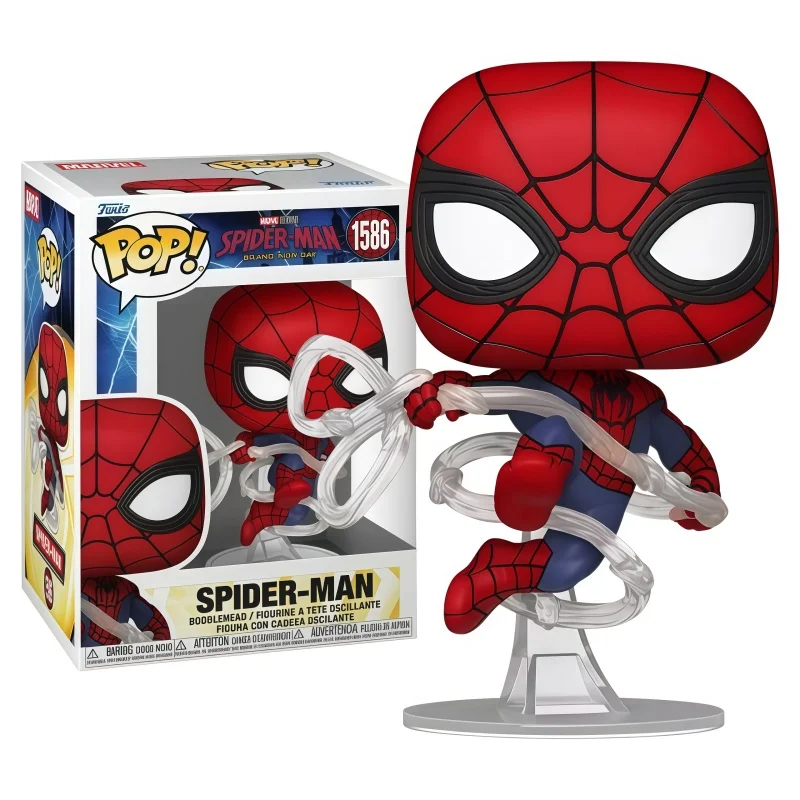 Funko Pop Marvel Spider-Man Brand New Day Vinyl Action Figure Collectible Model Desk Decor Superhero Theme Gift for Comic Fans view 3