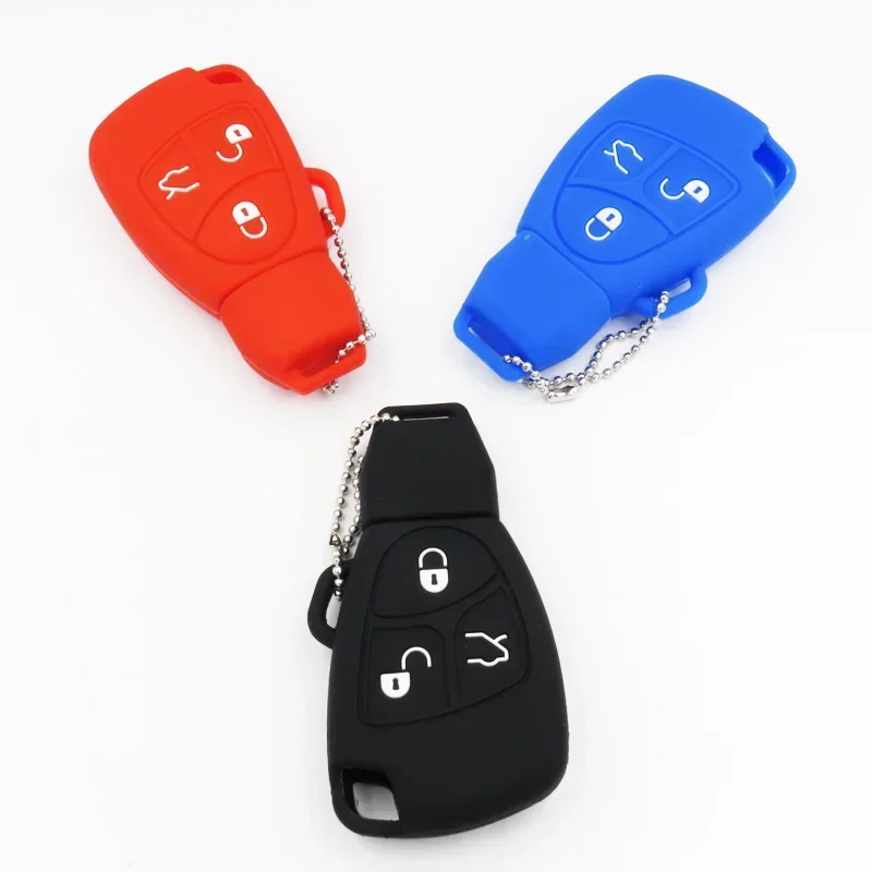 

Силиконовый чехол для ключа Cocolockey 100%, подходит для Mercedes Benz Smart A C E S Class Slk Cl, чехол для ключа, аксессуары для салона автомобиля