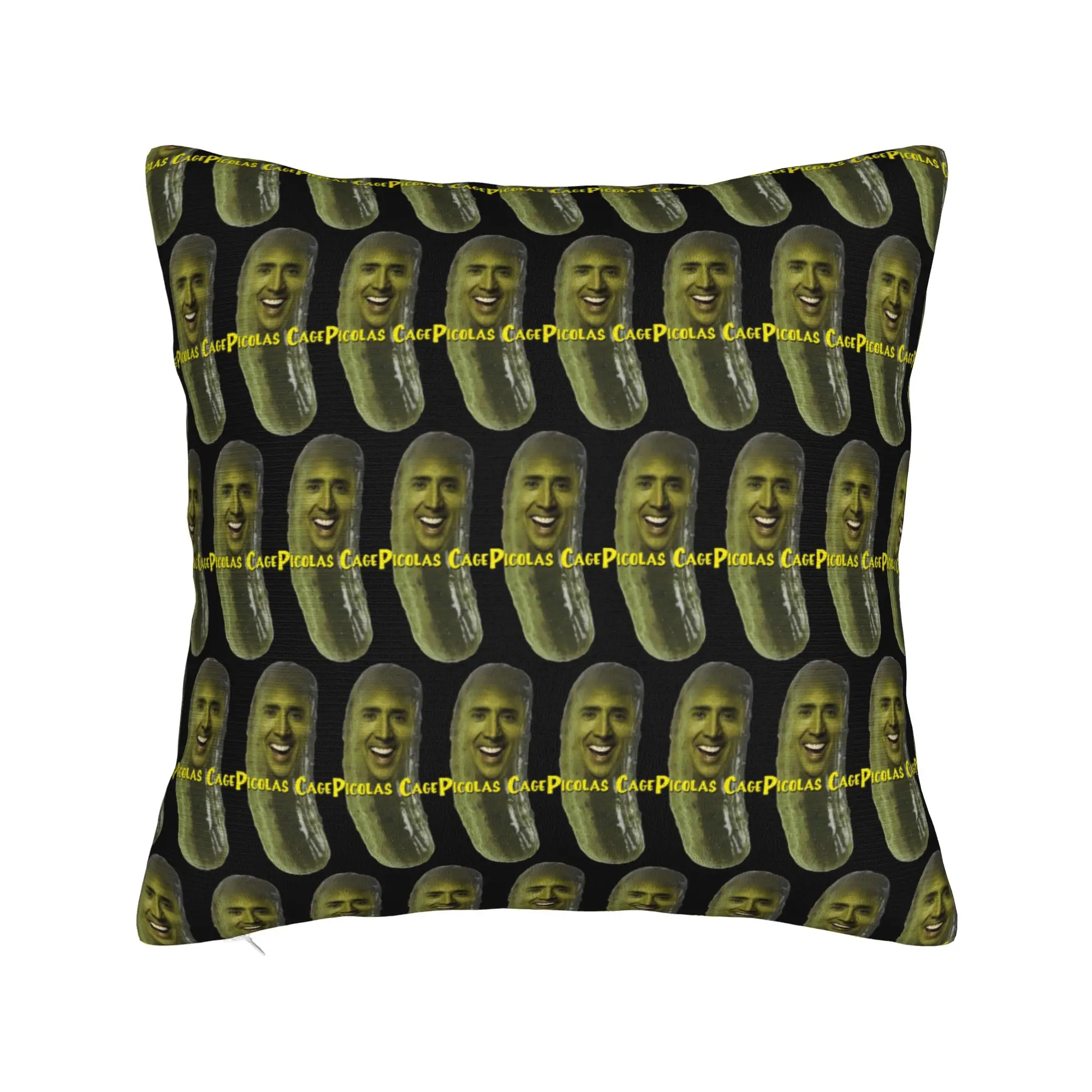Living Room Decor Picolas Nicolas Cage Meme Pillowcases Merch Funny Nicholas Memes Pillow Covers Zipper Multi-Size