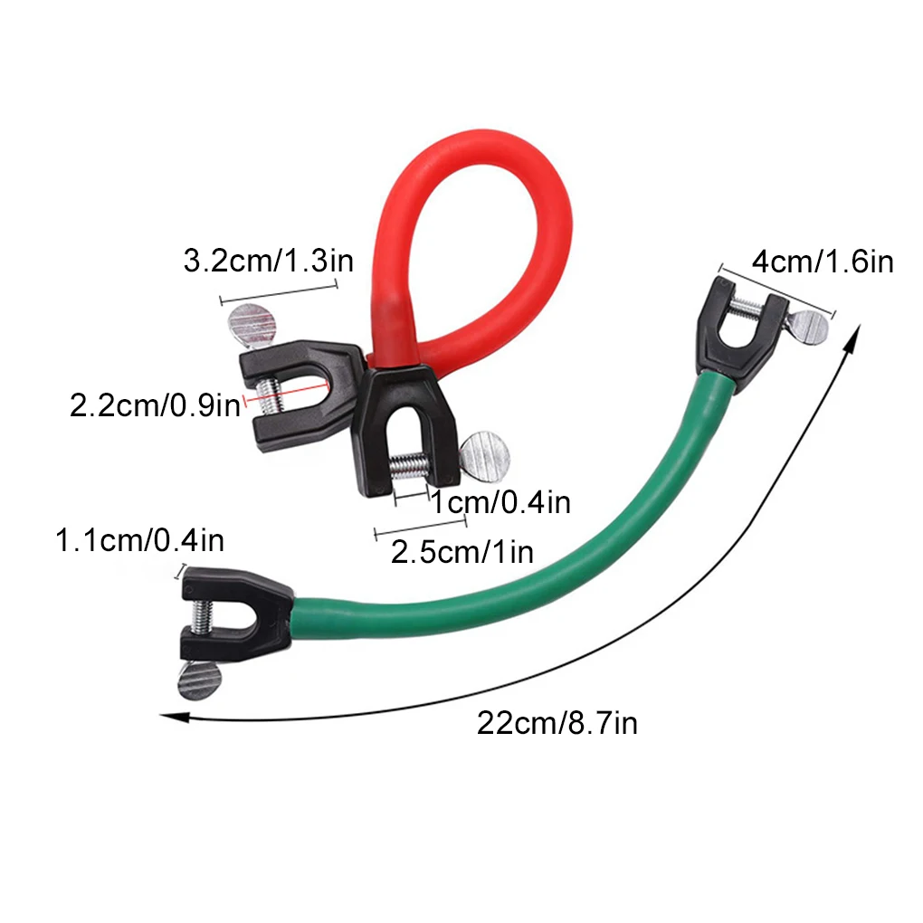 7 สี Ski Tip Connector เริ่มต้นฤดูหนาวเด็กผู้ใหญ่สกีการฝึกอบรมการออกกําลังกายกลางแจ้งกีฬาสโนว์บอร์ดอุปกรณ์เสริม