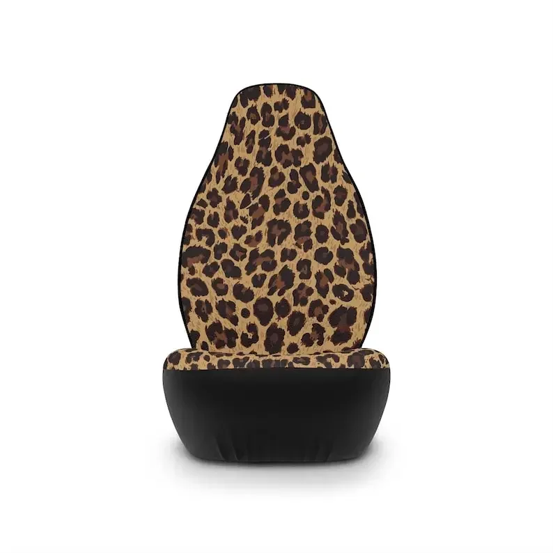 Leopard Print Car Seat Covers Car Seat Covers Upholstery Accessories Protection Durable Car Seat Covers