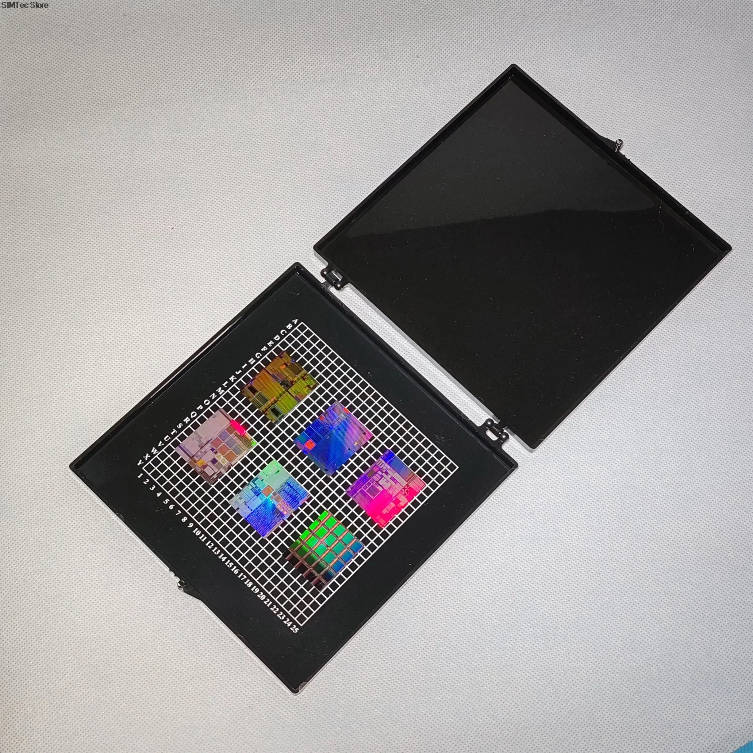 Bare silicon CPU wafer photolithography integrated circuit semiconductor silicon chip
