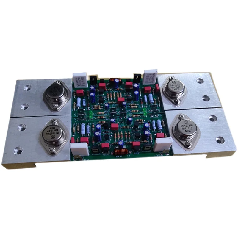 Latest Arrival 20W*2 Reference UK Musical Fidelity A1 Fever-grade Power Amplifier Board MJ15024/15025  4 ohms - 8 ohms