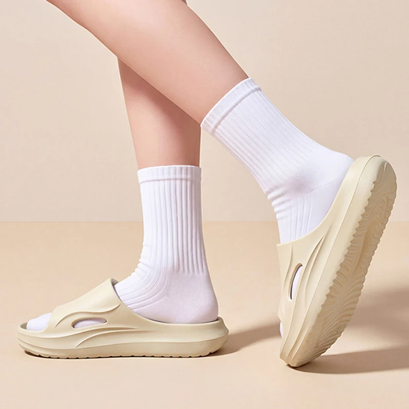2026 Sommer Dicke Sohle EVA-Slipper für Damen – Bequeme, rutschfeste Strand-Flip-Flops, leichte, weiche Sohle, Partner-Hausschuhe – Detail 3