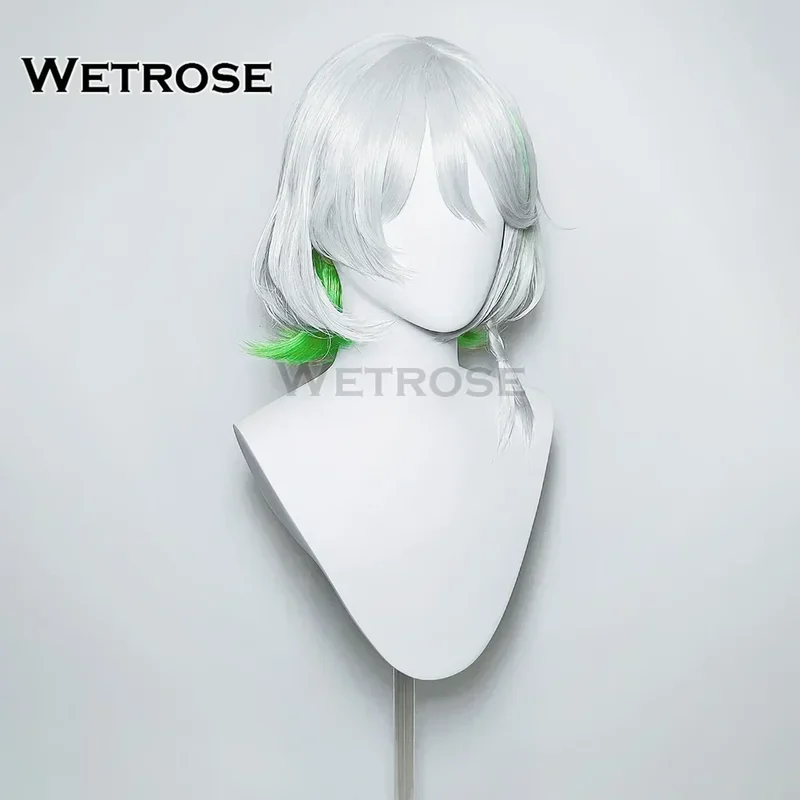 ZA01 【Wetrose】 Disponibile Parrucca cosplay Cecilia Immergreen Otomos Cece CC CiCi Hololive Justice Holo EN Vtuber HalloweenZa0@