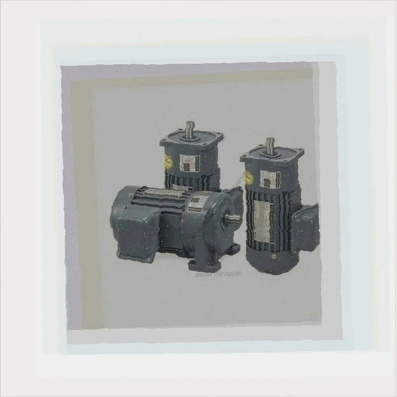 Reducer Horizontal 380V AC Vertical Three-phase Frequency Conversion 400W Shaft Diameter 22mm Speed Gear Motor