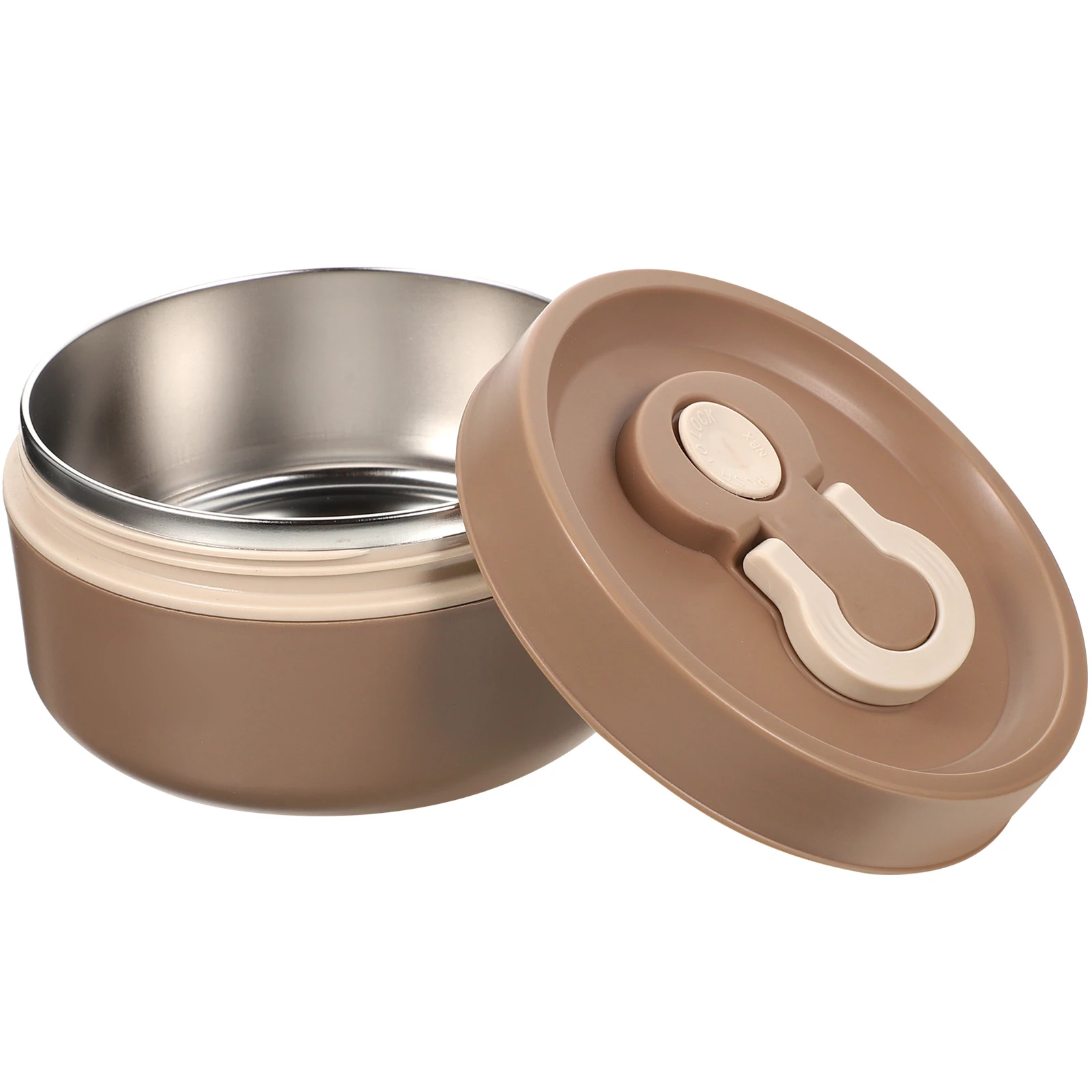 

Stainless Steel Portable Food Box Meal Container Large Capacity LeakProof Reusable Bento H held Fruit Vegetable Snack Storage