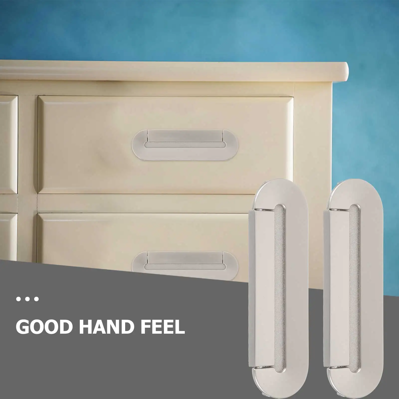 

Ultra-Thin Invisible Handle Zinc Alloy Drawer Pull For Cabinet Wardrobe Closet Furniture Flush Door Pulls Knobs Replacement